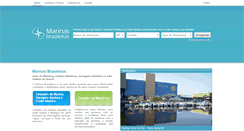Desktop Screenshot of marinasbrasileiras.com.br